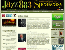 Tablet Screenshot of jazz88.org